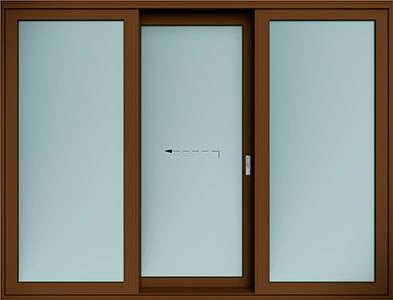 схеми терасних дверей Схема G | RAL 8014