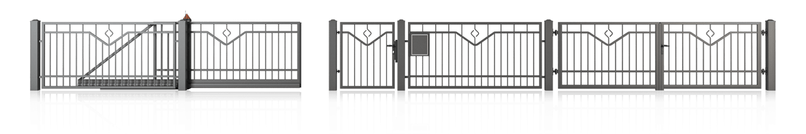 Металеві паркани
